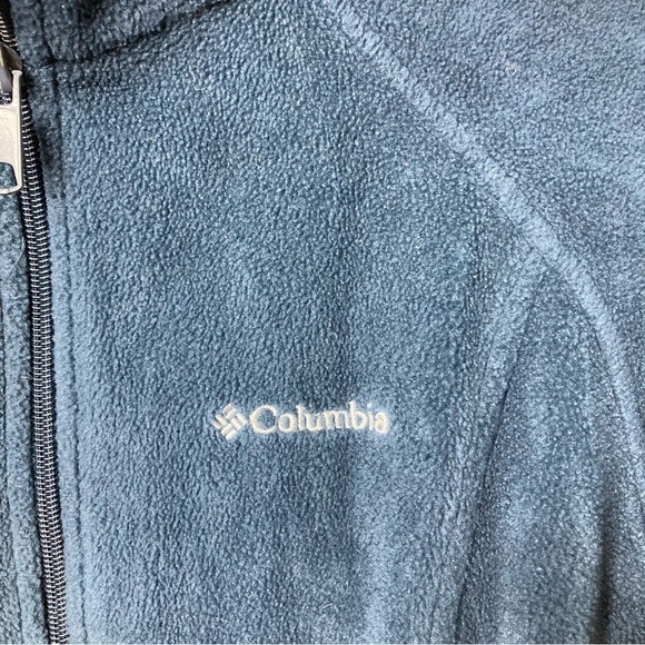 Columbia thick fleece jacket navy blue size medium - Picture 2 of 4
